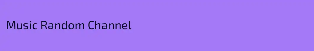 Music Random Channel